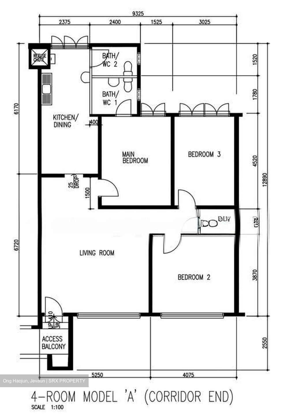 Blk 130 Bukit Batok West Avenue 6 (Bukit Batok), HDB 4 Rooms #585348941